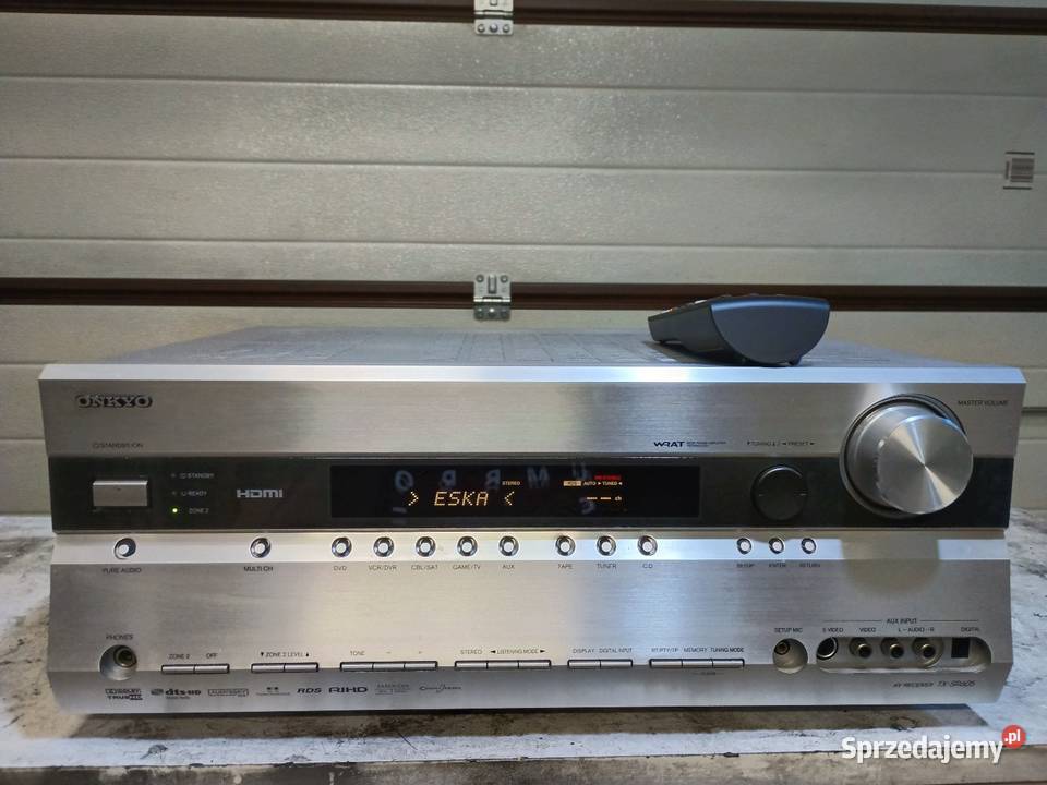 Amplituner 71 Onkyo TXSR605 HDMI pilot dolnośląskie Lubin