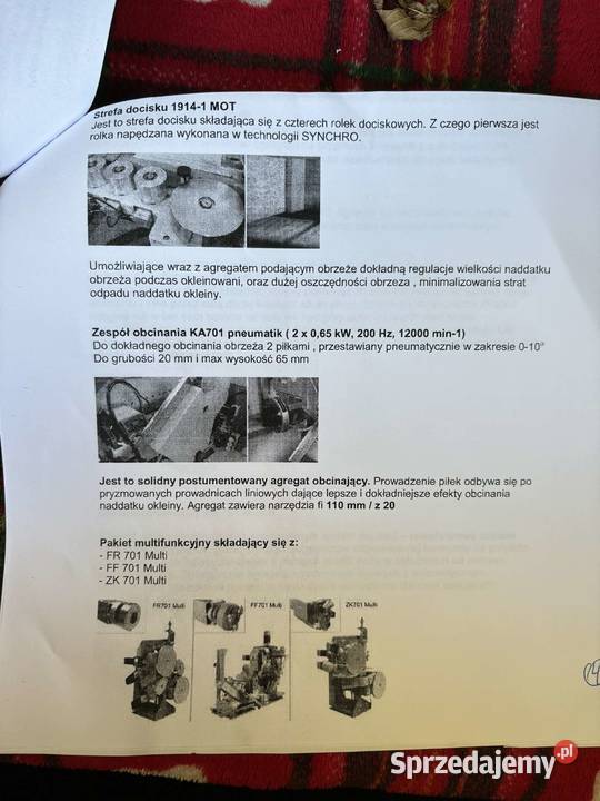 Okleiniarka HOLZ HER ACCURA 1554 automatic Ładzice