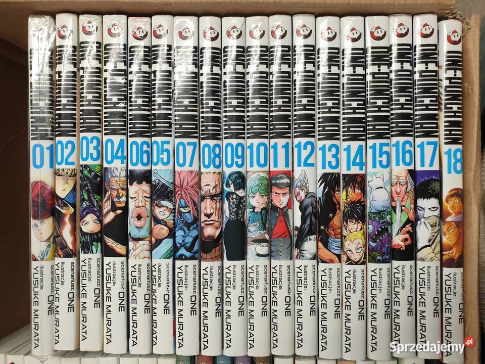 OnePunch Man zestaw 18 tomów Manga sprzedam