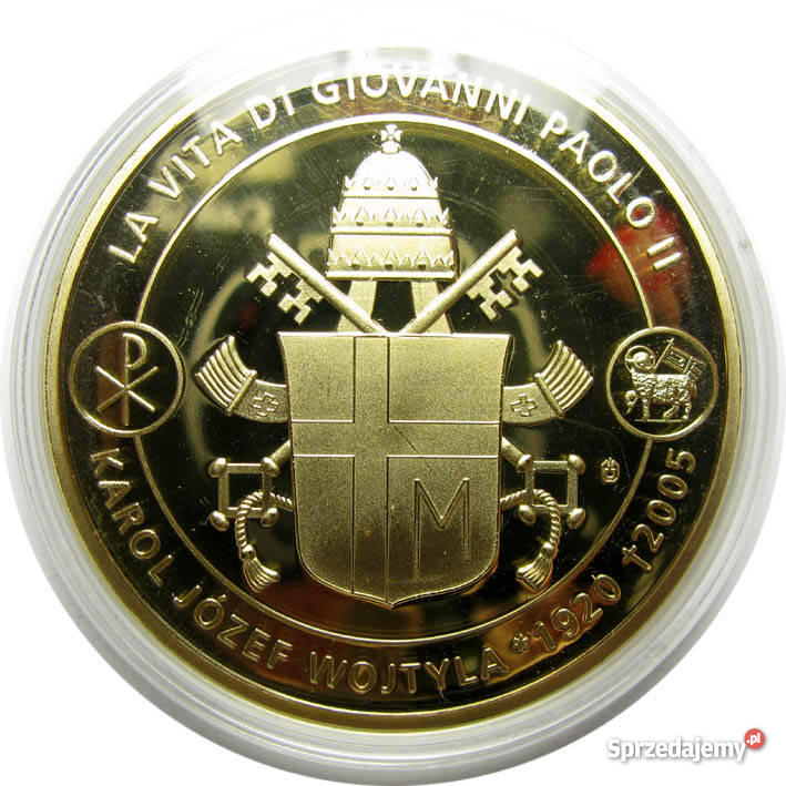 BEATYFIKACJA Papież Jan Paweł II Złoty Olbrzymi