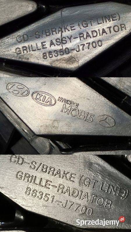 KIA CEED PROCEED III GTLINE 18 GRILL ATRAPA wielkopolskie Pleszew