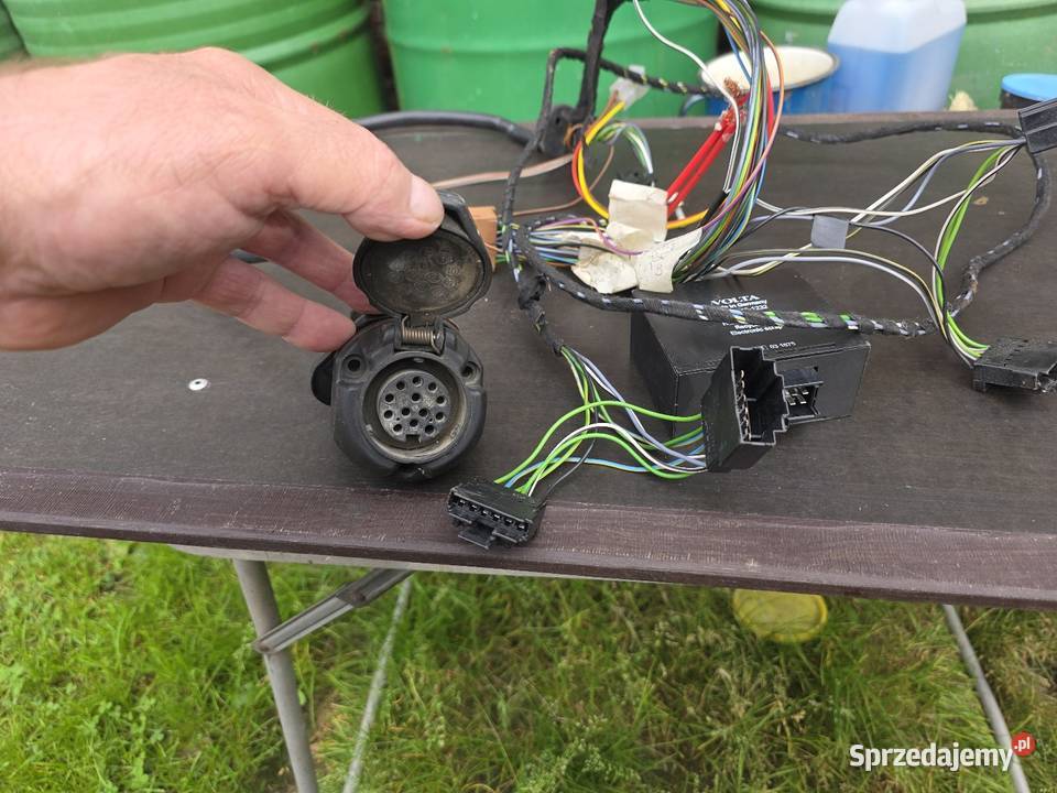 Wiązka haka moduł 13 pin oryginał Corsa d Zafira Warszawa