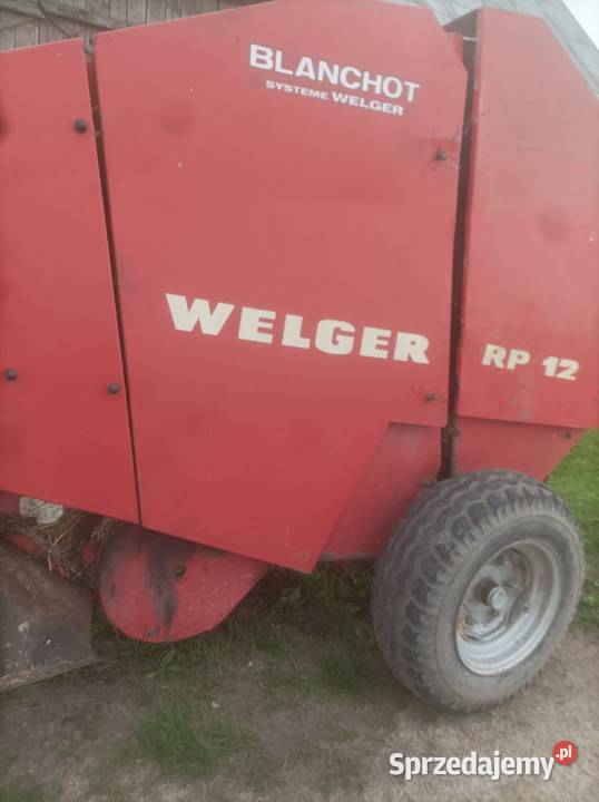 Sprzedam prasę belującą welger RP 12 mazowieckie
