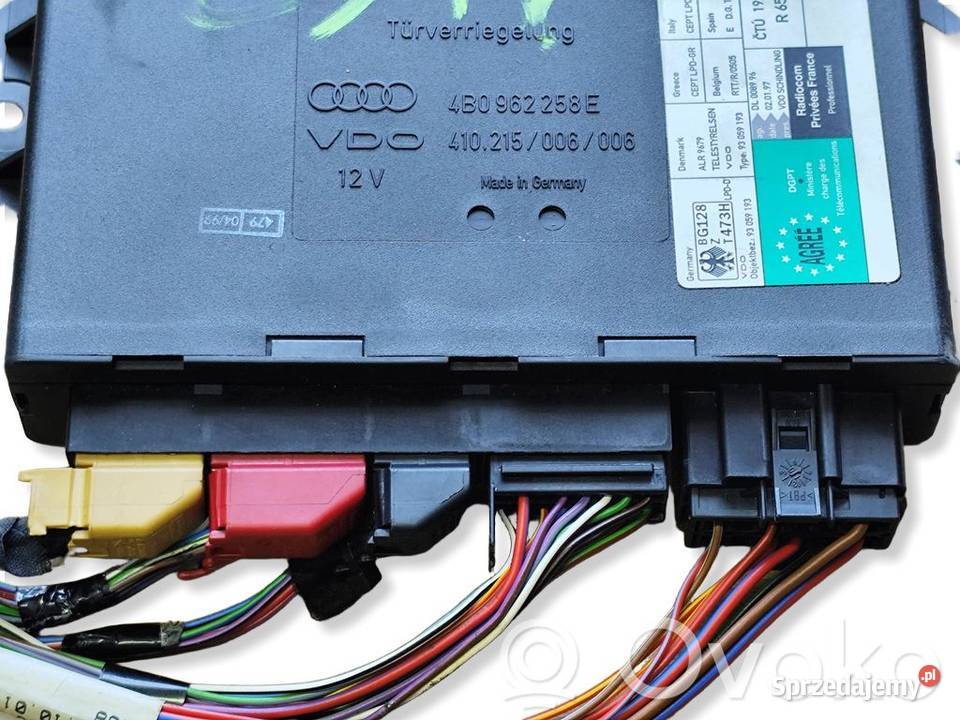 Audi A6 S6 C5 Avant Allroad STEROWNIK MODUŁ wielkopolskie