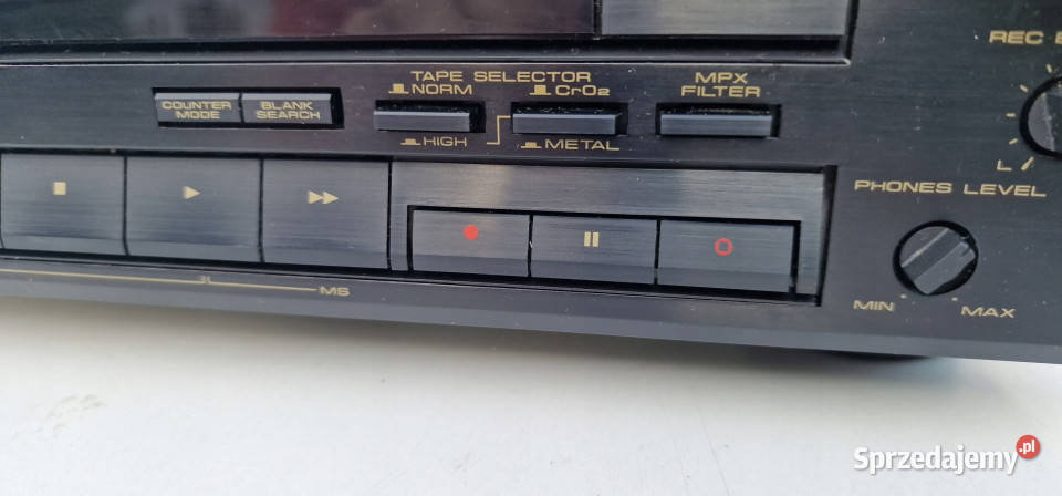 Magnetofon Pioneer CT445 Stereo Cassette Deck Międzychód
