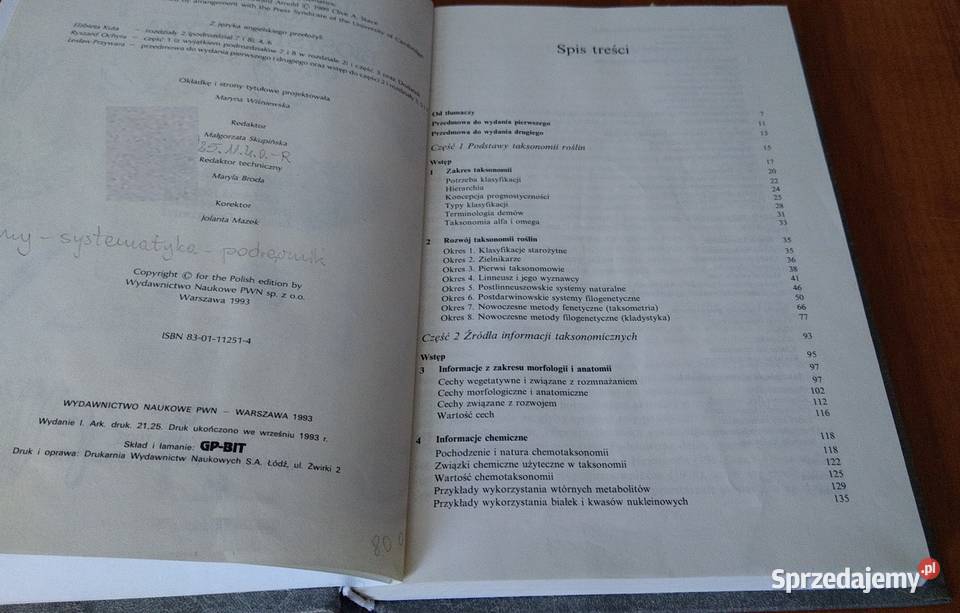 Taksonomia roślin i biosystematyka Clive A Stace Gdańsk