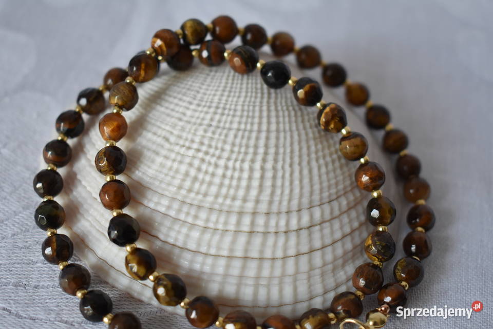 Naszyjnik tygrysie oko Warszawa