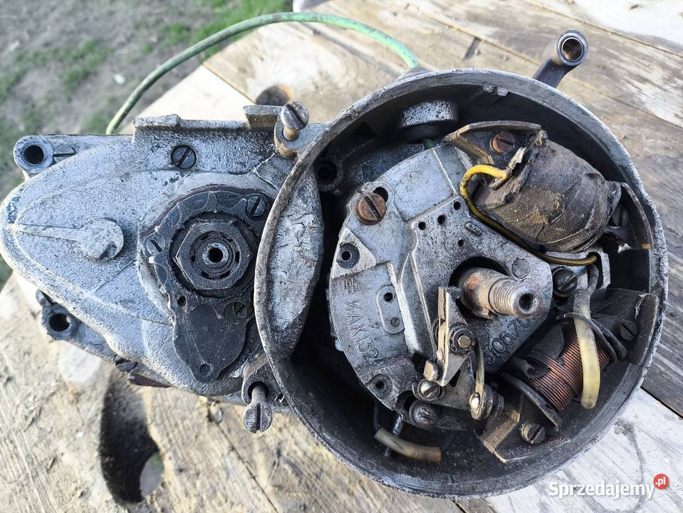 Silnik kartery wał skrzynia biegów wsk 125 Lutoryż
