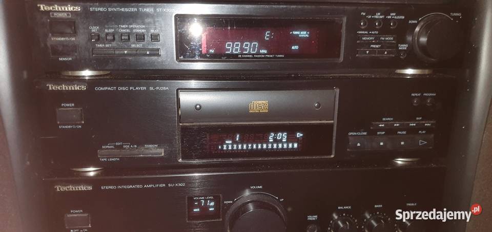 Technics midi Wzmacniacze i pokrewne Dobre