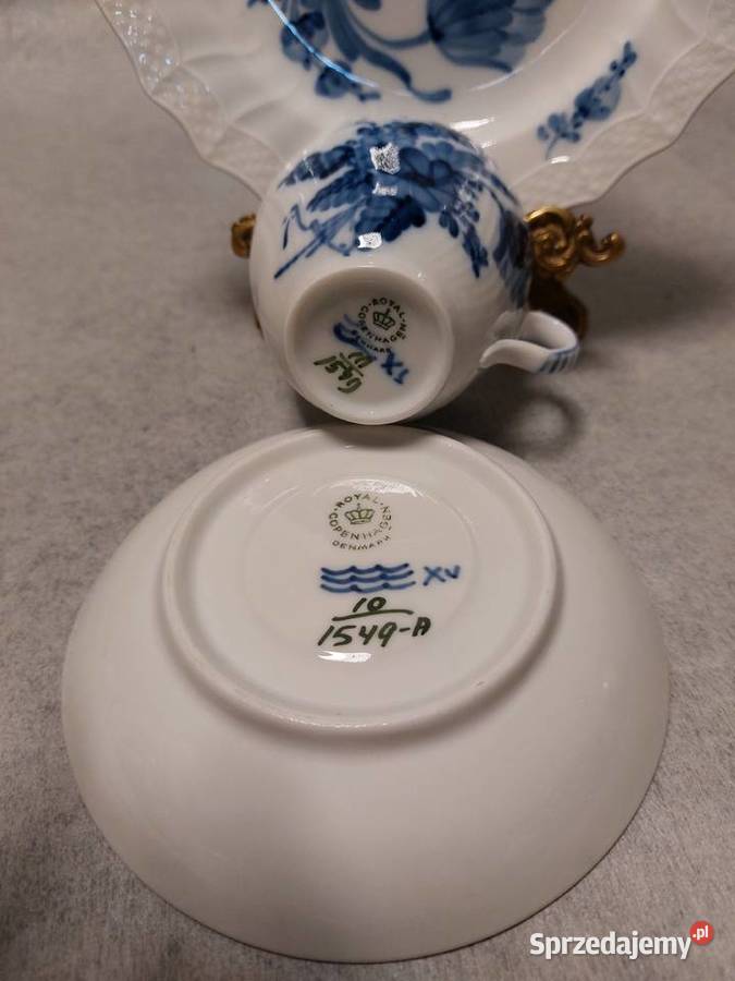 ROYAL COPENHAGEN Filiżanka Blue Flower AKrog Stargard