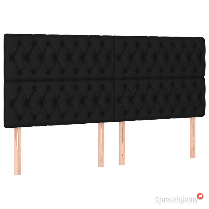 Zagłówek do łóżka z LED czarny 180x7x118128 Warszawa