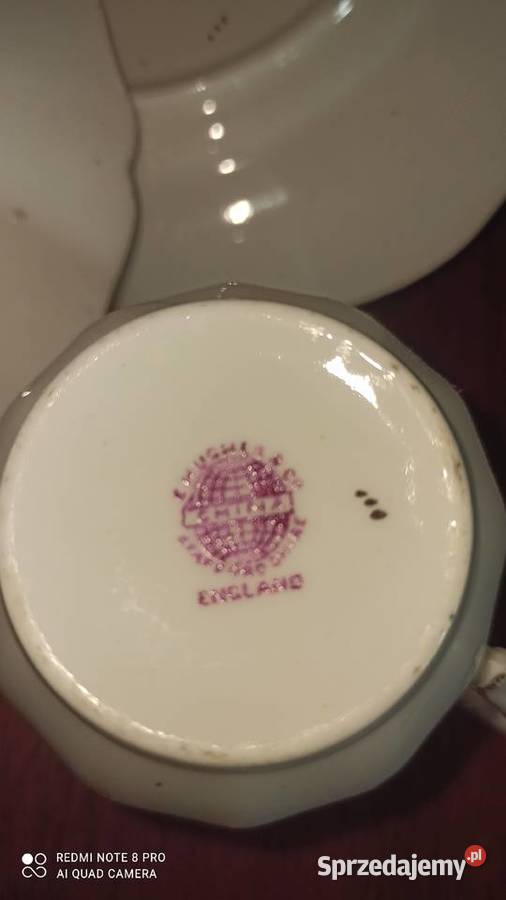 Filiżanka z talerzykiem Stafford England Gdańsk