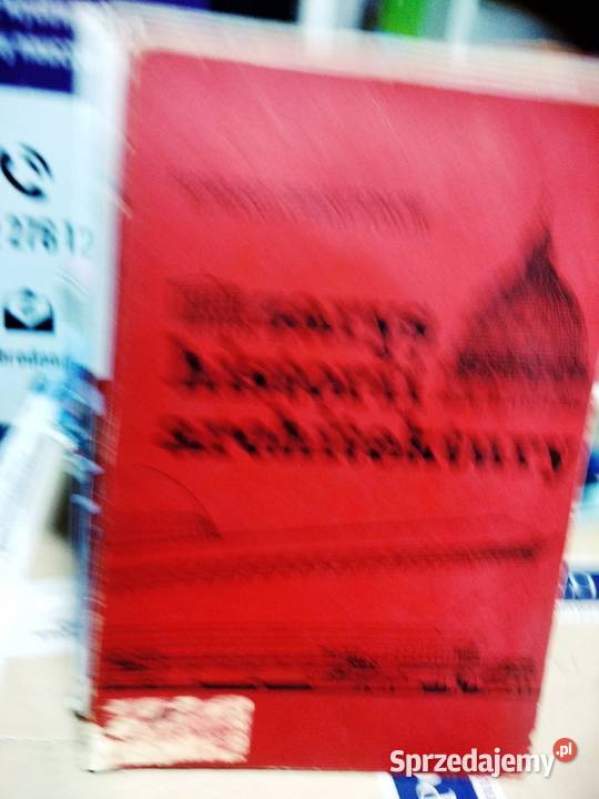 Zarys historii architektury Charytonow książki Warszawa