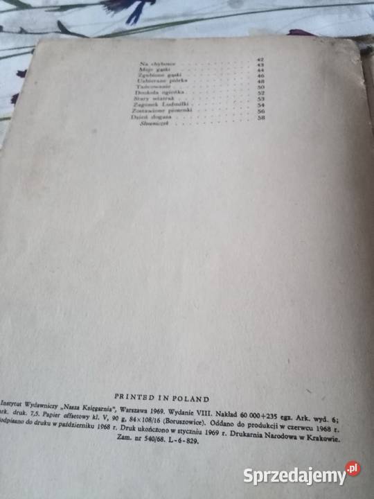 PRL książka dzieci Bajki Porazinska Dla Dziecka łódzkie