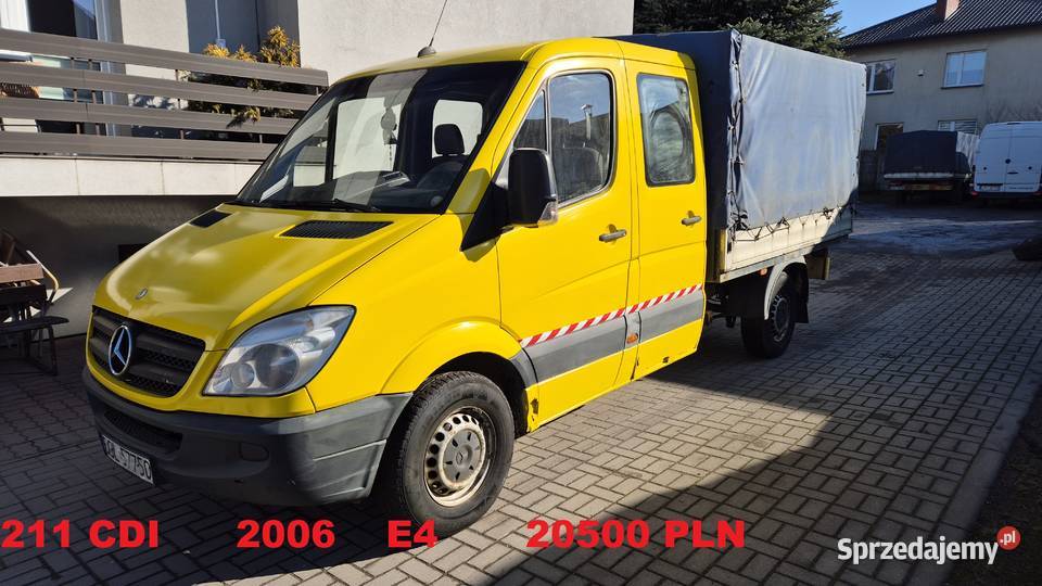 MERCEDES SPRINTER 313 CDI DOKA 7 osob Częstochowa