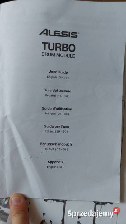 Perkusja Alesis turbo mesh kit Ciechanów