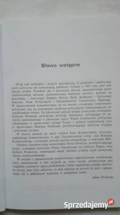 NOWE A Hrebenda Z problemów współczesnej myśli miękka sprzedam