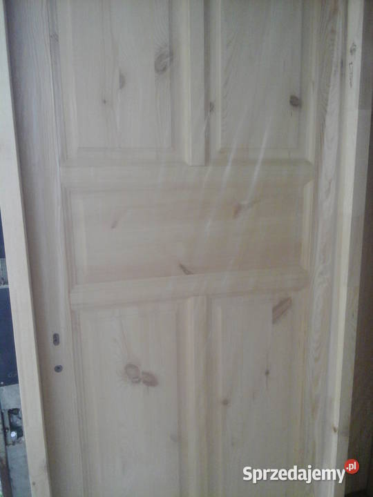 REKI drzwi sosnowe z futrynami lite drewno Warszawa