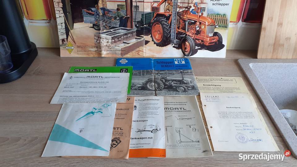 Traktor Retro 1965r RENAULT R7051 Łukanowice