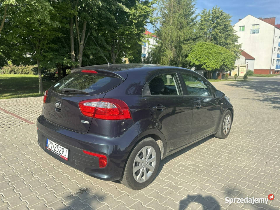 Kia Rio Lpg III 2011 niebieski wielkopolskie Poznań sprzedam