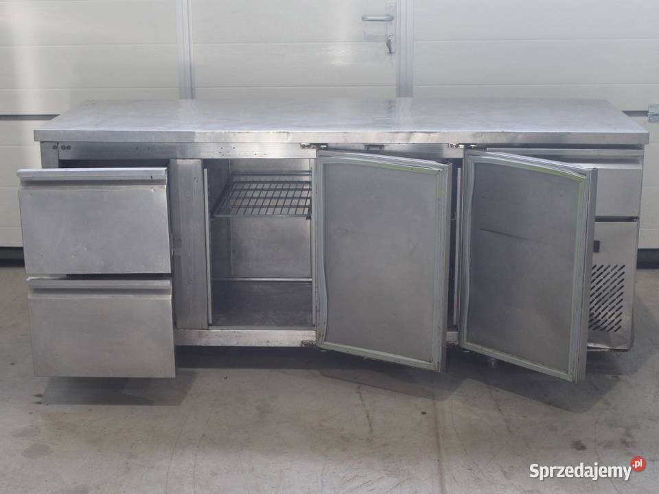 Stół chłodniczy roboczy gastronomiczny 196x70x75
