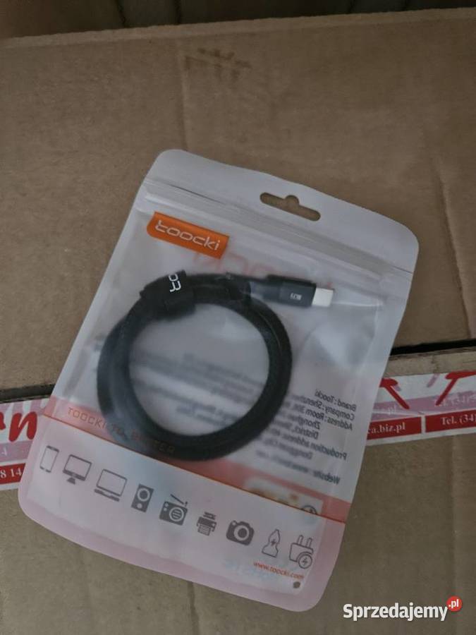 Kabel Toocki 60W 3A 05 m Dąbrowa Górnicza sprzedam