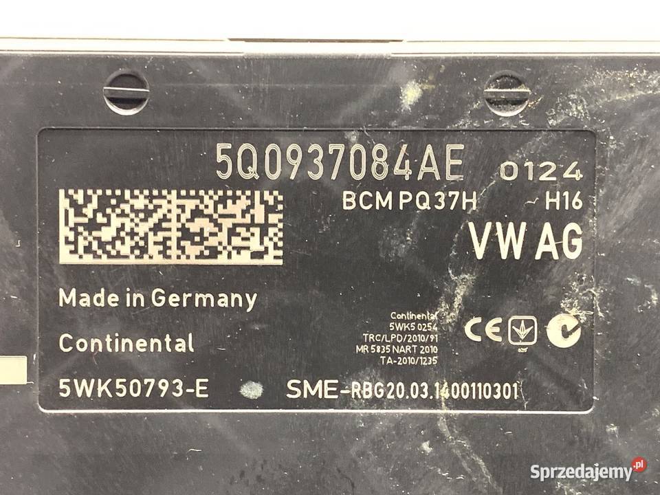 MODUŁ KOMFORTU VW GOLF VII 5Q0937084AE Hatchback