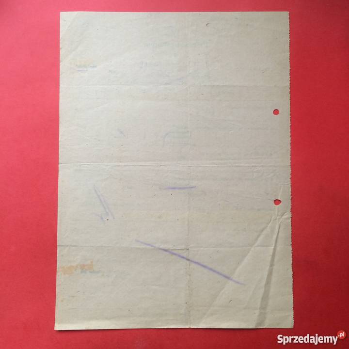 779 Lwów Arkusz Rejestracyjny Chrobak Szczecin