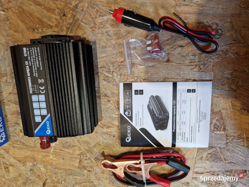 Przetwornica napięcia 12V230V 250500W geko wielkopolskie Głogowa