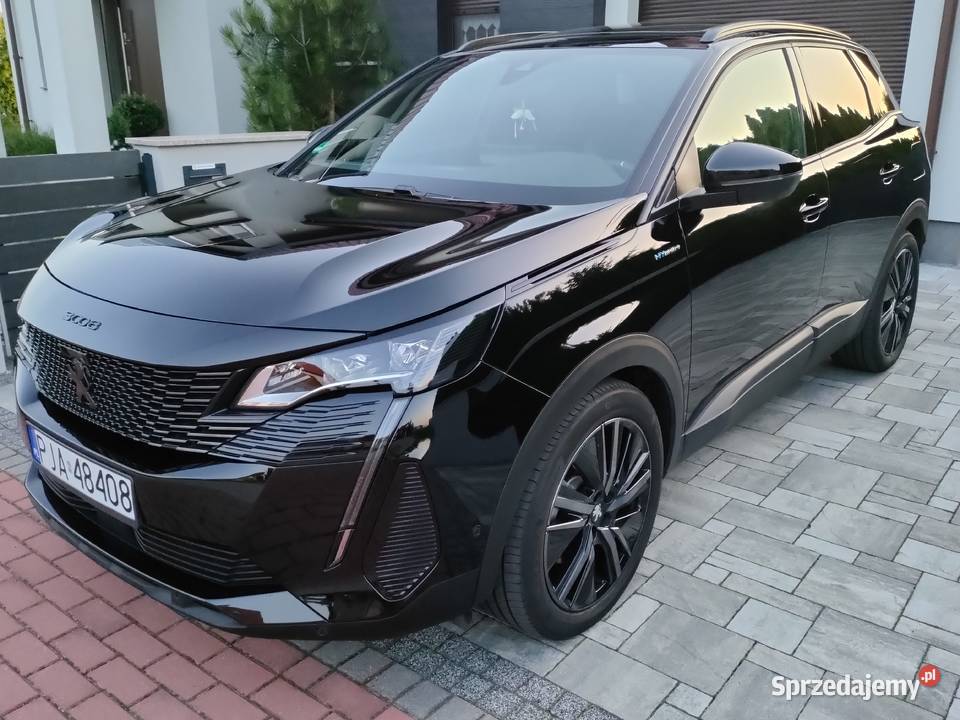 Peugeot 3008 hybryd plagin 300 full Rok produkcji 2022 Jarocin