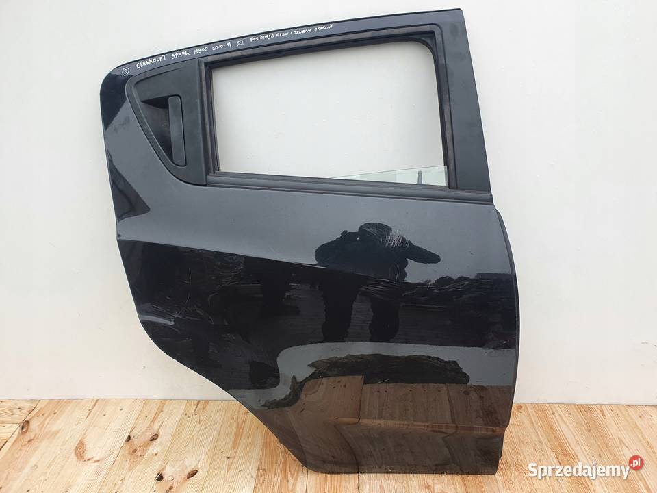 Chevrolet Spark III M300 TYLNE DRZWI PRAWE TYŁ Rudka