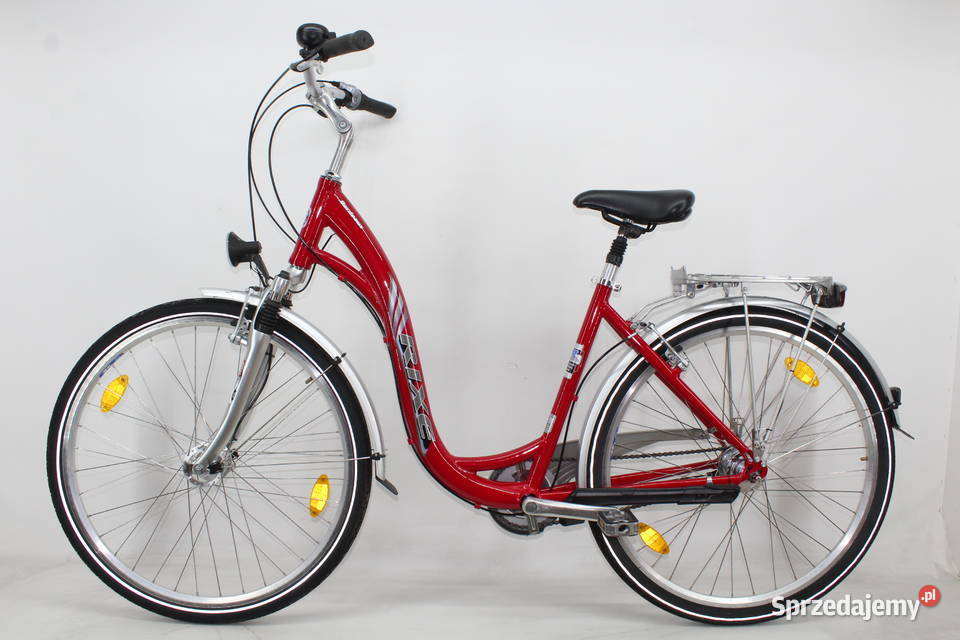 Aluminiowy rower damski RIXE 7 biegów NEXUS koła Milicz