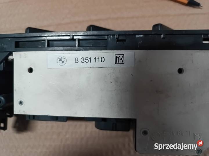 BMW E34 panel nawiewu klimatyzacji AKTUALNE Układ elektryczny, zapłon Warszawa