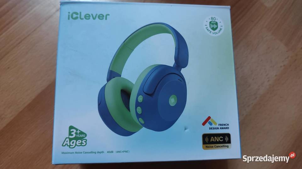 Słuchawki dziecięce iClever BTH20 Książ Wielkopolski sprzedam
