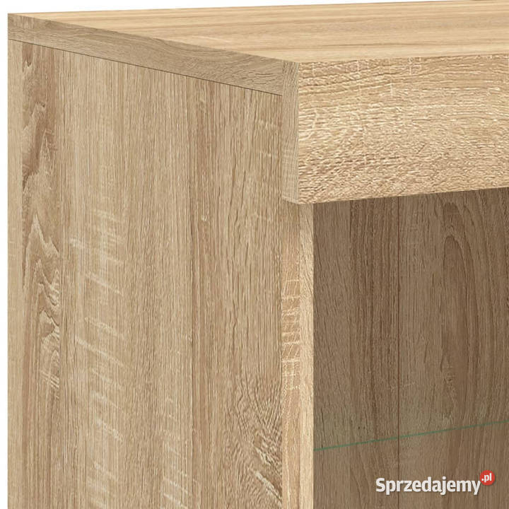 Szafka z oświetleniem LED dąb sonoma 202x37x100 Warszawa sprzedam