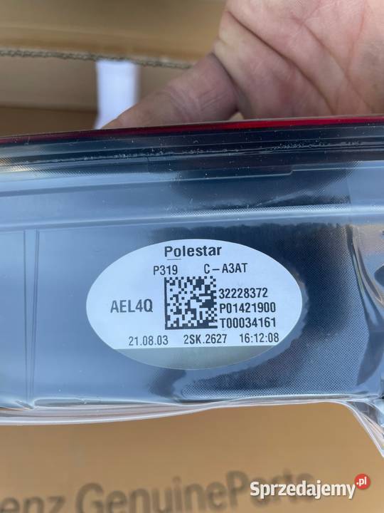 POLESTAR 2 LAMPA TYLNA ŚRODKOWA BLENDA LED STOP Gorzów Wielkopolski