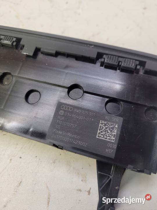 PANEL GUZIK START STOP PDC AUDI A4 B9 8W0925301