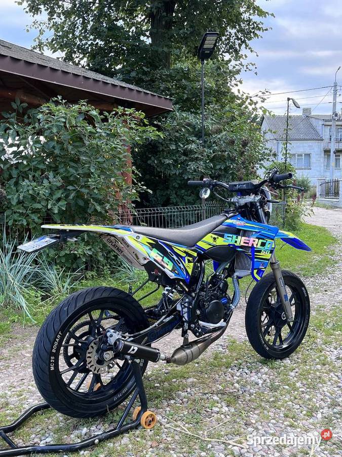 Sherco SM 50 beta derbirieju yamaha Beta mazowieckie Pruskołęka