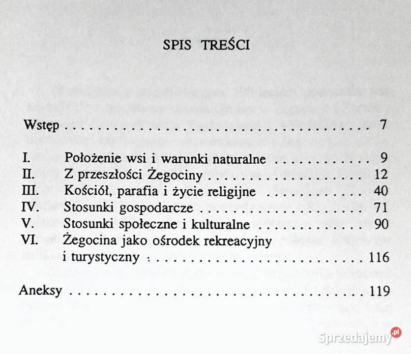 Żegocina dawna i współczesna W 700lecie Chełm sprzedam