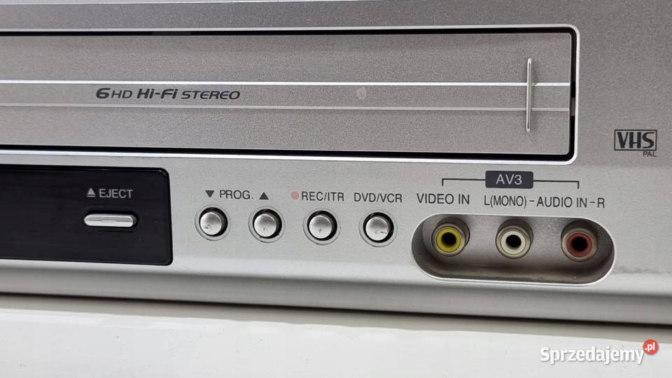 TCM 6 głowic Video magnetowid VHS DVD Międzychód