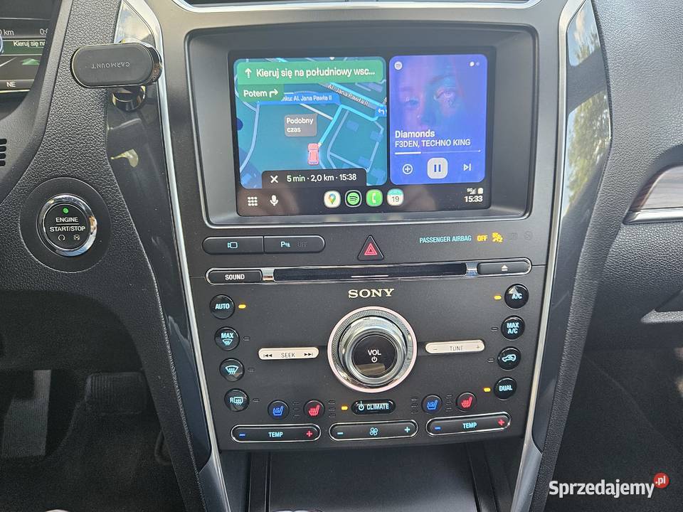 Ford Explorer 35 Limited duży wygodny SUW 6 Rok produkcji 2017 Explorer śląskie Jastrzębie-Zdrój