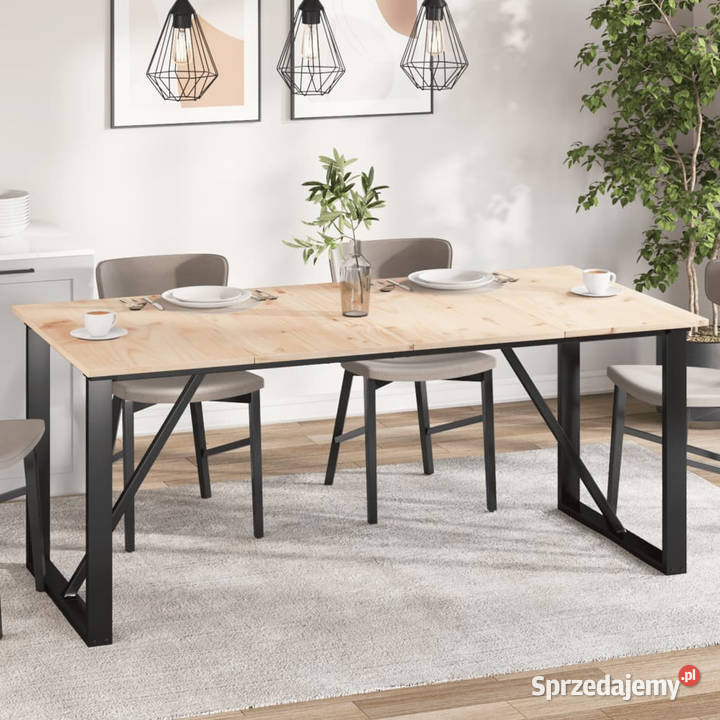 Blaty do stołu 4 90x45x17 prostokątne sosnowe Warszawa