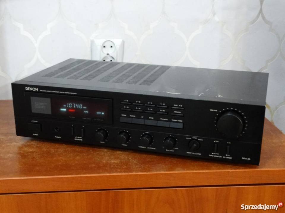 Wzm z radiem Denon DRA25 mocny WYSYŁKA