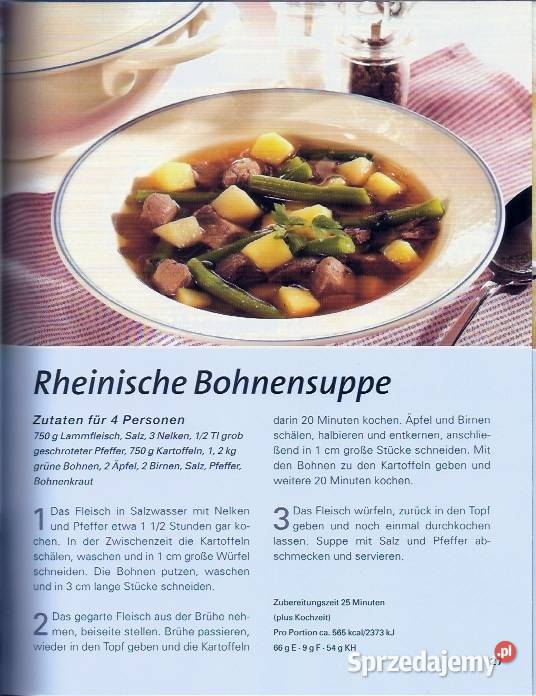 Kuchnia Niemiecka Nadrenia Dziczyzna 2 Książki łódzkie Łódź