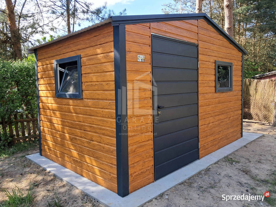 Schowek domek ogrodowy 3x2m drzwi 2x okno dach pomorskie Miastko