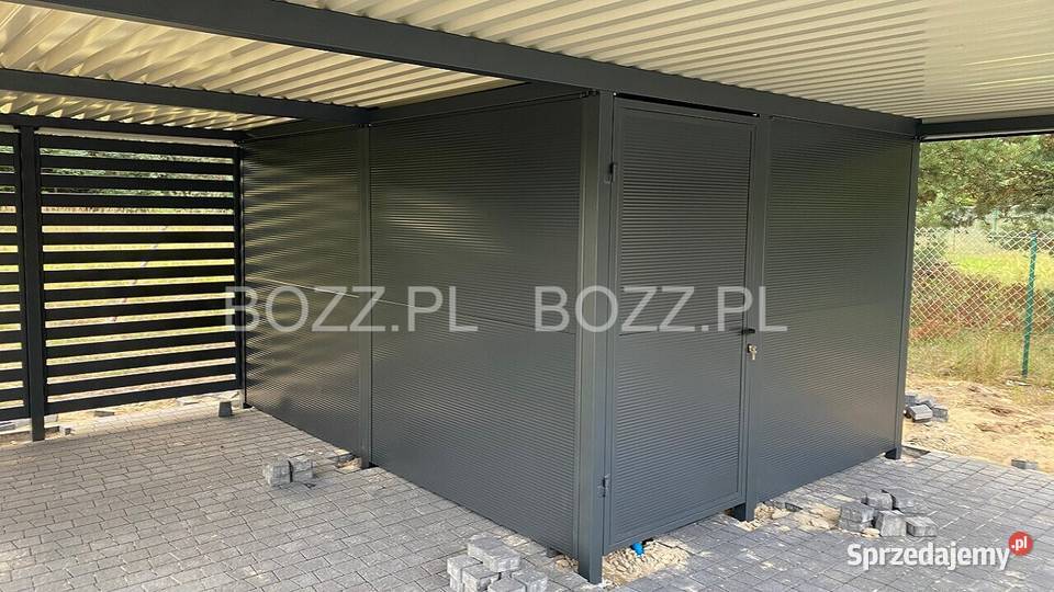 Wiata na samochód z pomieszczeniem sprzedam
