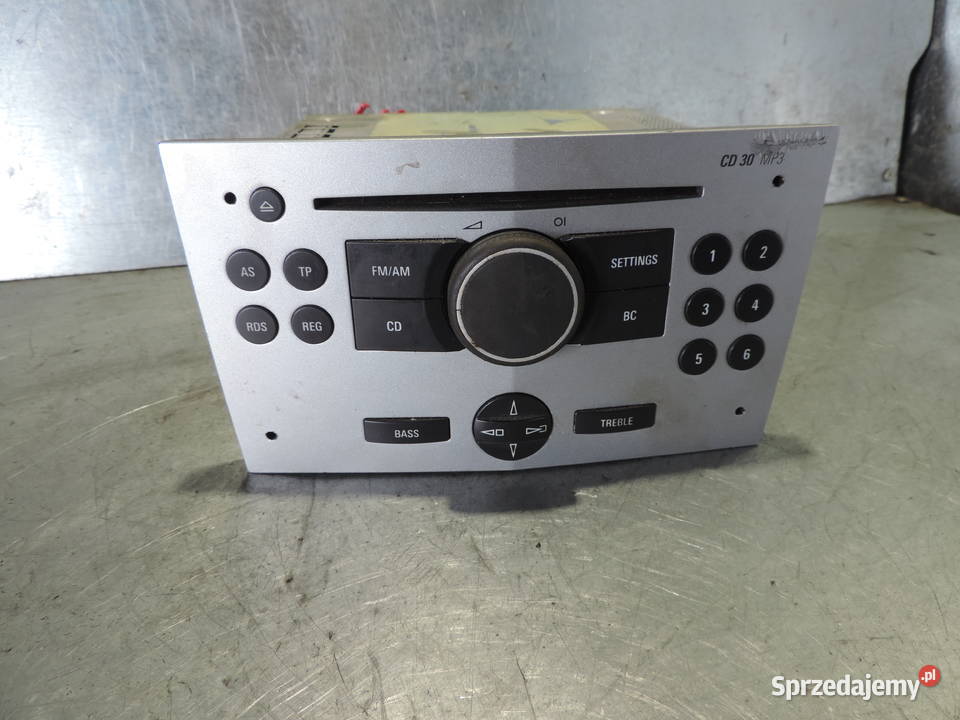 RADIO OPEL ASTRA III H 13154305 Wyposażenie wnętrza Nowy Sącz