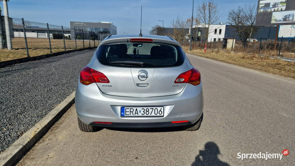 Opel Astra J FILM 148 2012r 17CDTi Klima Isofix Zarejestrowany w Polsce Astra Pabianice