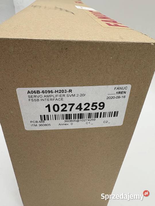 Fanuc A06B6096H203R Servo Amplifier Module mazowieckie Warszawa