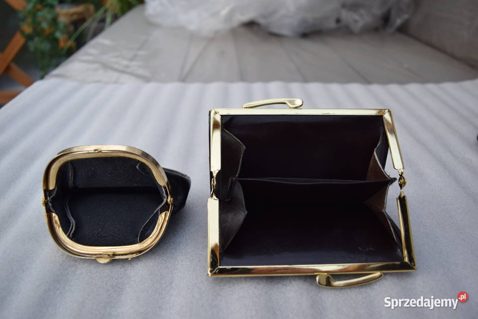 Cztery Portfele Skórzane Okazja Olsztyn Wysyłka